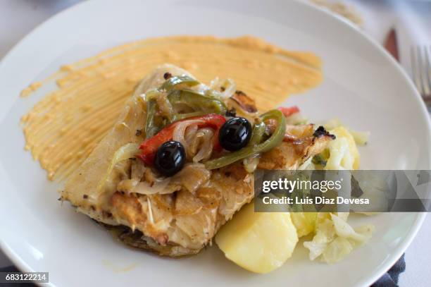 Manilla Cod Fish Cod Fish In Spanish : Rioja-Style Cod Fish in a Delicious Sauce – VFVZFB