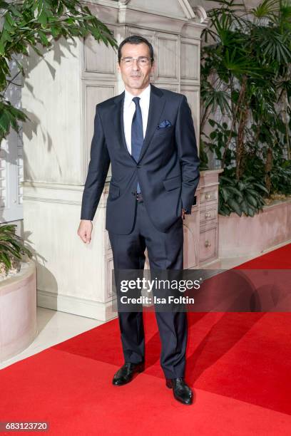 German actor Erol Sander attends the Felix Burda Award 2017 at Hotel Adlon on May 14, 2017 in Berlin, Germany.