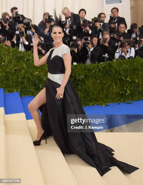 Celine Dion attends the "Rei Kawakubo/Comme des Garcons: Art Of The In-Between" Costume Institute Gala at Metropolitan Museum of Art on May 1, 2017...