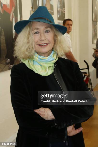 Actress Brigitte Fossey attends Tribute To Jean-Claude Brialy during "Journees Nationales du Livre et du Vin"on May 14, 2017 in Saumur, France.