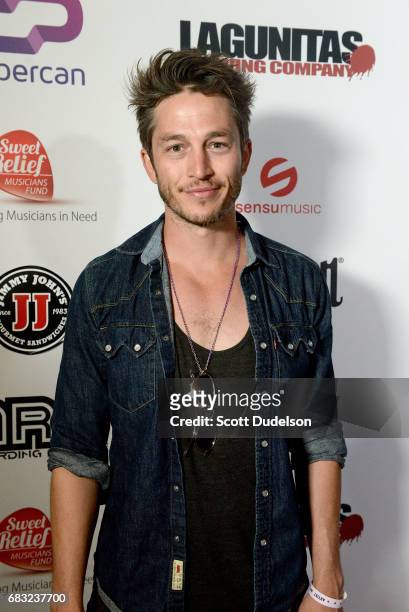 Actor Bobby Campo attends the "Strange 80's" benefit concert at The Fonda Theatre on May 14, 2017 in Los Angeles, California.