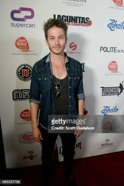 Actor Bobby Campo attends the "Strange 80's" benefit concert at The Fonda Theatre on May 14, 2017 in Los Angeles, California.