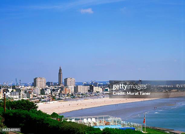 cityscape of le havre - ルアーブル ストックフォトと画像