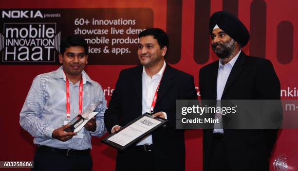 The mBillionth Award South Asia 2011: m-Inclusion winner- Benefit Disbursement System, India.