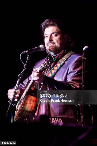 Alan Parsons of Alan Parsons Live Project performs live on stage during a concert at the Columbiahalle on May 13, 2017 in Berlin, Germany.