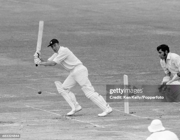 Murray batting for Middlesex during the Gillette Cup Final between Middlesex and Lancashire at Lord's Cricket Ground, London, 6th September 1975. The...