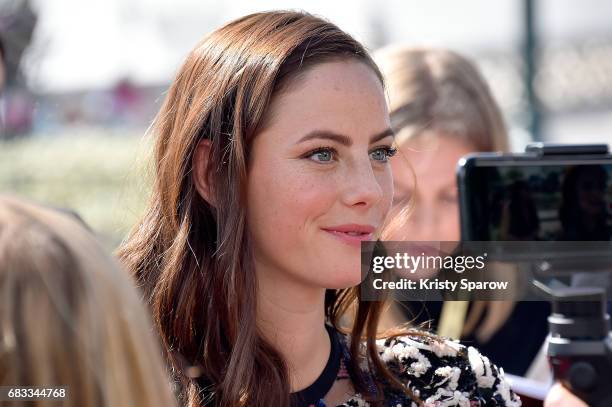 Kaya Scodelario attends the European Premiere to celebrate the release of Disney's "Pirates of the Caribbean: Salazar's Revenge" at Disneyland Paris...