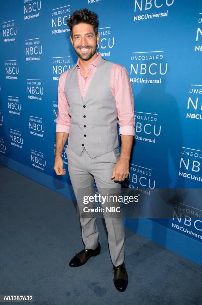 NBCUniversal Upfront in New York City on Monday, May 15, 2017 -- Red Carpet -- Pictured: David Chocarro, Telemundo --