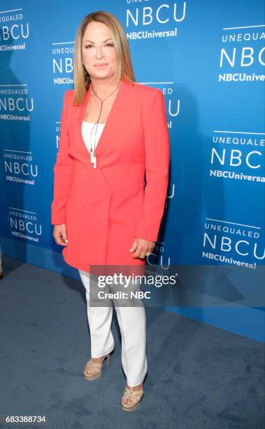 NBCUniversal Upfront in New York City on Monday, May 15, 2017 -- Red Carpet -- Pictured: Ana Maria Polo, "Caso Cerrado" on Telemundo --