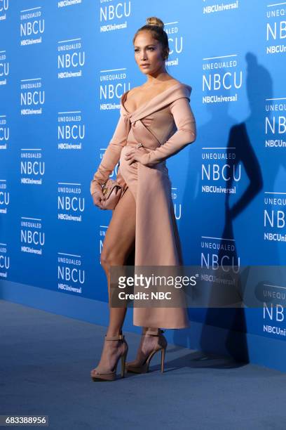 NBCUniversal Upfront in New York City on Monday, May 15, 2017 -- Red Carpet -- Pictured: Jennifer Lopez, "World of Dance" on NBC --