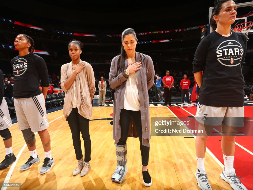 San Antonio Stars v Washington Mystics