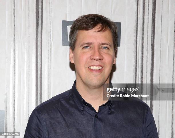 Jeff Kinney attends the Build Presents "Diary Of A Wimpy Kid: The Long Haul" at Build Studio on May 15, 2017 in New York City.
