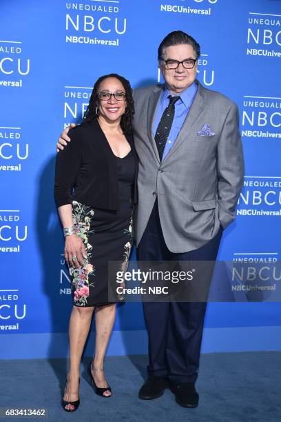 NBCUniversal Upfront in New York City on Monday, May 15, 2017 -- Red Carpet -- Pictured: S. Epatha Merkerson, Oliver Platt , "Chicago Med" on NBC --