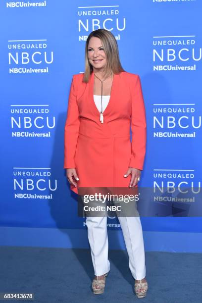 NBCUniversal Upfront in New York City on Monday, May 15, 2017 -- Red Carpet -- Pictured: Ana Maria Polo, "Caso Cerrado" on Telemundo --