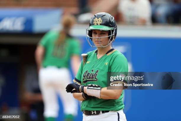 Notre Dame's Sara White. The Boston College Eagles played the University of Notre Dame Fighting Irish on May 11 at Anderson Softball Stadium in...
