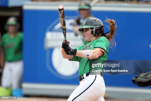 Notre Dame's Kimmy Sullivan. The Boston College Eagles played the University of Notre Dame Fighting Irish on May 11 at Anderson Softball Stadium in...