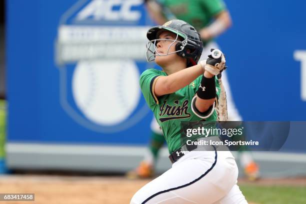 Notre Dame's Melissa Rochford. The Boston College Eagles played the University of Notre Dame Fighting Irish on May 11 at Anderson Softball Stadium in...