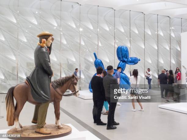 Broad Museum Buster Beaton by Jeff Koons on May 5, 2017 in Los Angeles, California.