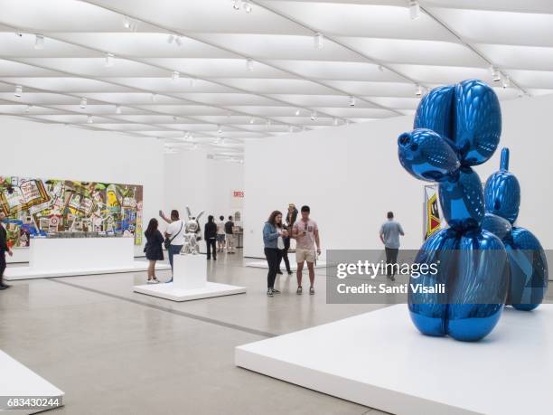 Broad Museum Balloon Dog by Jeff Koons on May 5, 2017 in Los Angeles, California.