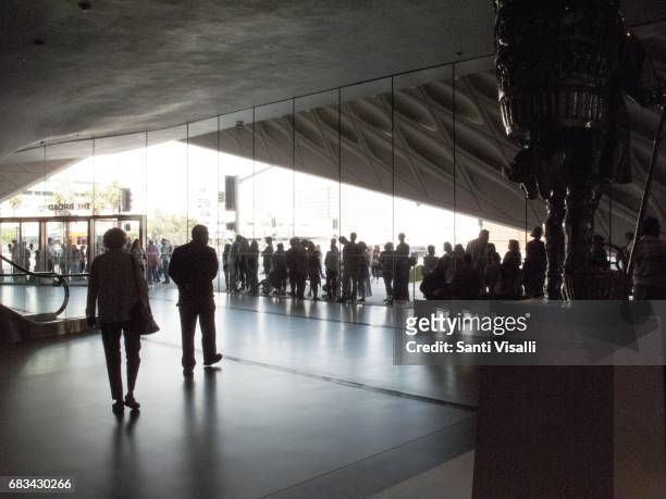 Broad Museum Lobby on May 5, 2017 in Los Angeles, California.