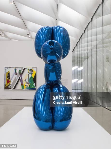 Broad Museum Balloon Dog by Jeff Koons on May 5, 2017 in Los Angeles, California.