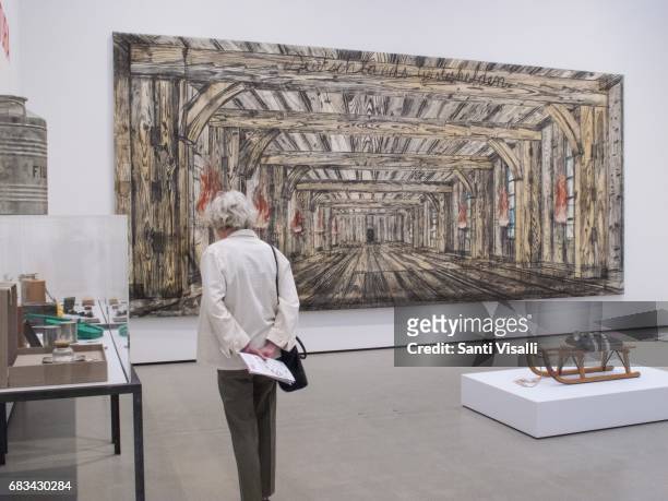 Broad Museum Joseph Beuys Galleryon May 5, 2017 in Los Angeles, California.