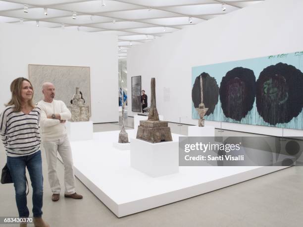 Broad Museum Cy Twombly Gallery on May 5, 2017 in Los Angeles, California.