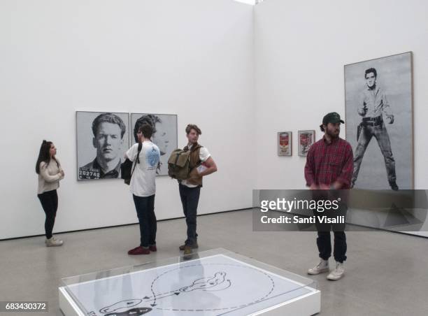 Broad Museum Single Elvis by Andy Warhol on May 5, 2017 in Los Angeles, California.