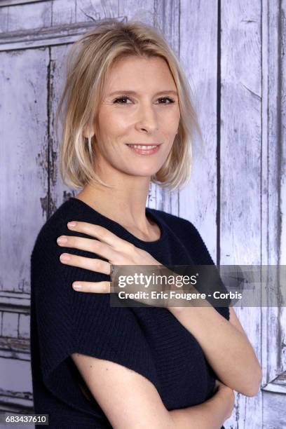 Helene Gateau poses during a portrait session in Paris, France on .