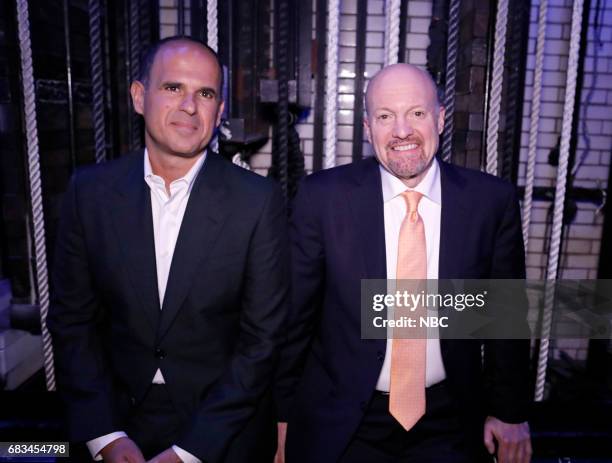 NBCUniversal Upfront in New York City on Monday, May 15, 2017 -- Pictured: Jim Cramer, "Mad Money with Jim Cramer" and "Squawk on the Street" and...