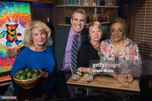 Pictured : Susan Raila, Andy Cohen, Sharon Beaton and Nicole Blanchard --