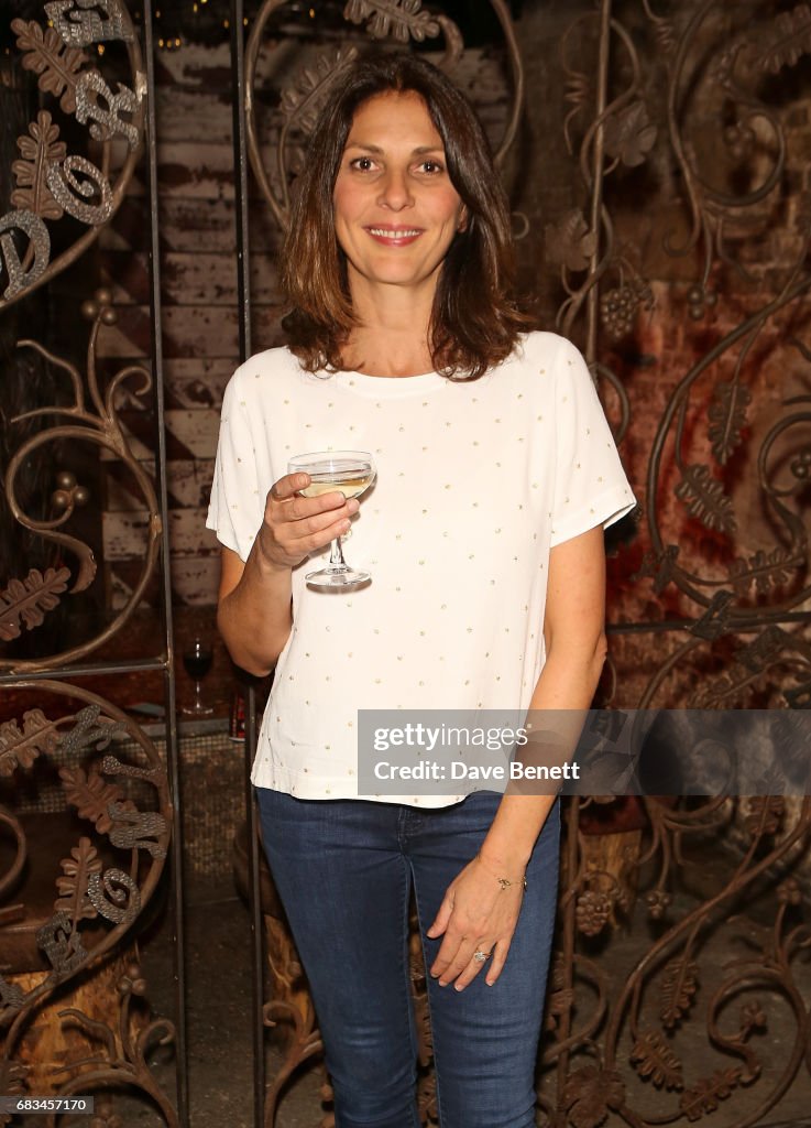 Gina Bellman attends the press night after party for "Our Ladies of