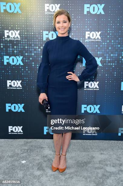 Emily VanCamp attends the 2017 FOX Upfront at Wollman Rink, Central Park on May 15, 2017 in New York City.