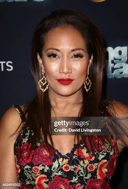 Dancer/competition judge Carrie Ann Inaba attends "Dancing with the Stars" Season 24 at CBS Televison City on May 15, 2017 in Los Angeles, California.