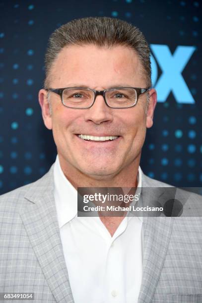 Howie Long attends the 2017 FOX Upfront at Wollman Rink, Central Park on May 15, 2017 in New York City.