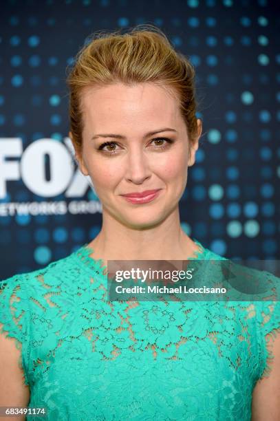 Amy Acker attends the 2017 FOX Upfront at Wollman Rink, Central Park on May 15, 2017 in New York City.