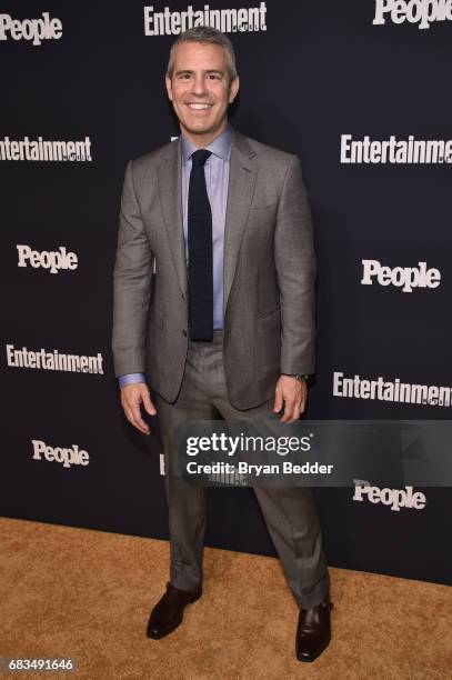 Andy Cohen attends the Entertainment Weekly and PEOPLE Upfronts party presented by Netflix and Terra Chips at Second Floor on May 15, 2017 in New...