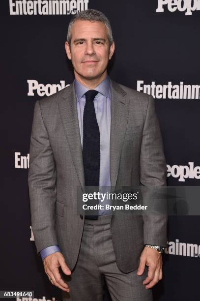Andy Cohen attends the Entertainment Weekly and PEOPLE Upfronts party presented by Netflix and Terra Chips at Second Floor on May 15, 2017 in New...
