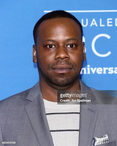 Actor Malcolm Barrett attends the 2017 NBCUniversal Upfront at Radio City Music Hall on May 15, 2017 in New York City.