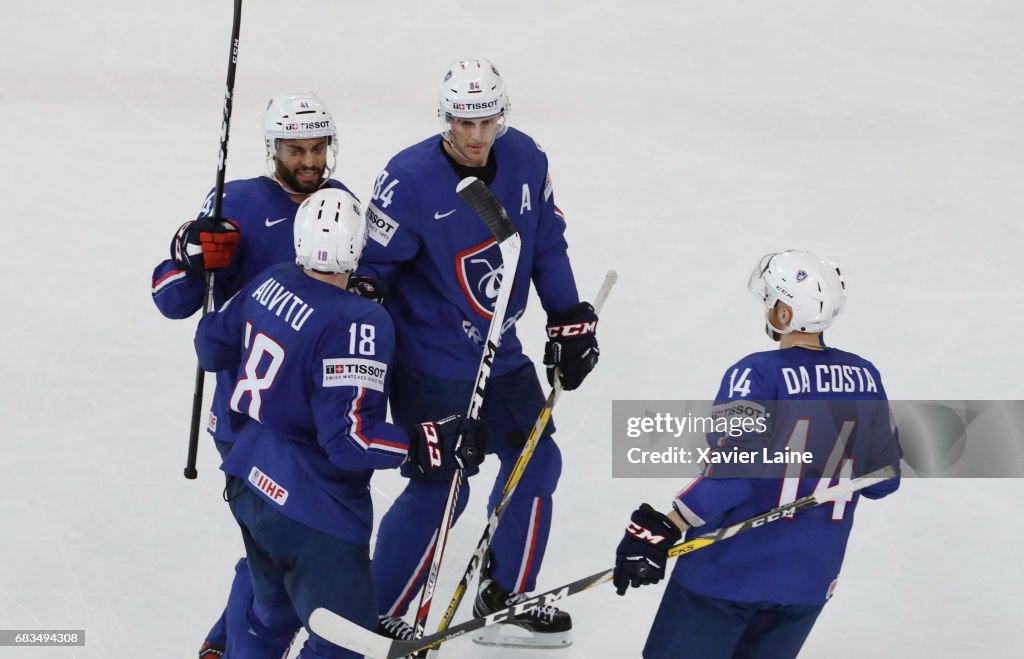 France v Slovenia - 2017 IIHF Ice Hockey World Championship