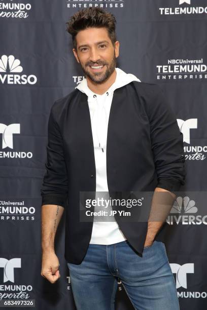 David Chocarro attends Telemundo's Al Rojo Vivo 15th Anniversary Celebration at Hammerstein Ballroom on May 15, 2017 in New York City.