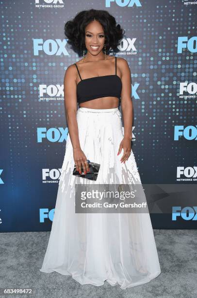 Actress Michelle Mitchenor of the show 'Lethal Weapon' attends the FOX Upfront on May 15, 2017 in New York City.