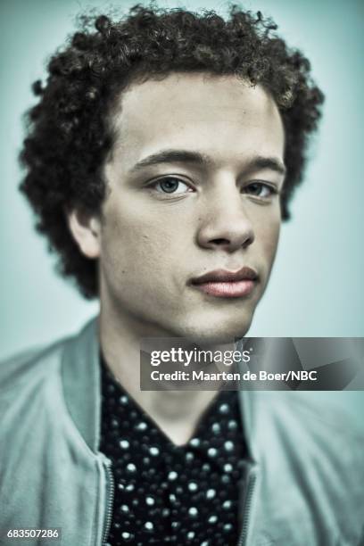 Damon J. Gillespie of "Rise" poses for a photo during NBCUniversal Upfront Events - Season 2017 Portraits Session at Ritz Carlton Hotel on May 15,...