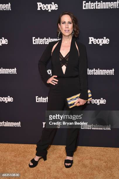 Miriam Shor of Younger attends the Entertainment Weekly and PEOPLE Upfronts party presented by Netflix and Terra Chips at Second Floor on May 15,...