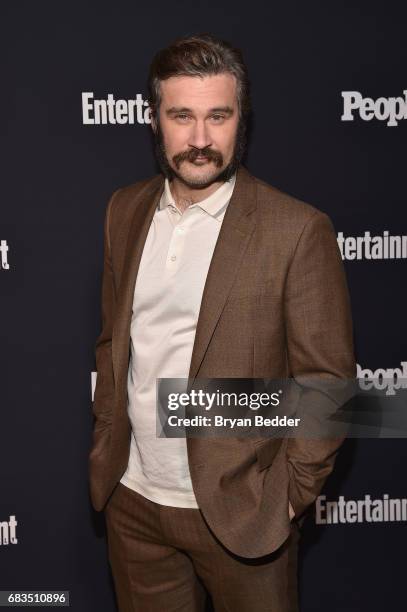 Clive Standen attends the Entertainment Weekly and PEOPLE Upfronts party presented by Netflix and Terra Chips at Second Floor on May 15, 2017 in New...