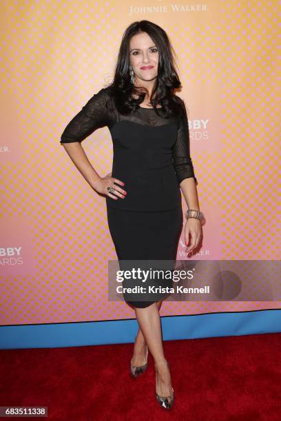 Nomiki Konst attends the 21st Annual Webby Awards at Cipriani Wall Street on May 15, 2017 in New York City.