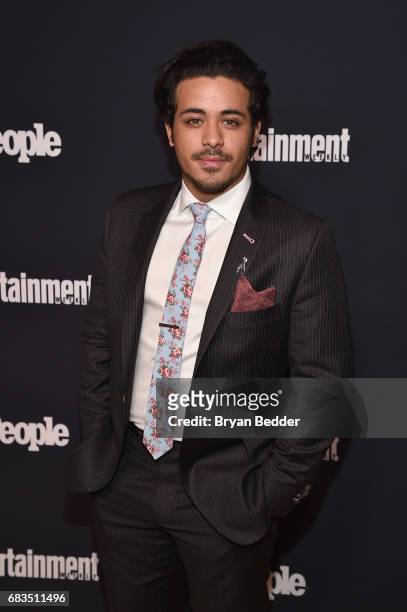 Christian Navarro attends the Entertainment Weekly and PEOPLE Upfronts party presented by Netflix and Terra Chips at Second Floor on May 15, 2017 in...