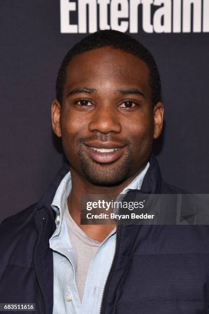 Tre Davis of Valor attends the Entertainment Weekly and PEOPLE Upfronts party presented by Netflix and Terra Chips at Second Floor on May 15, 2017 in...