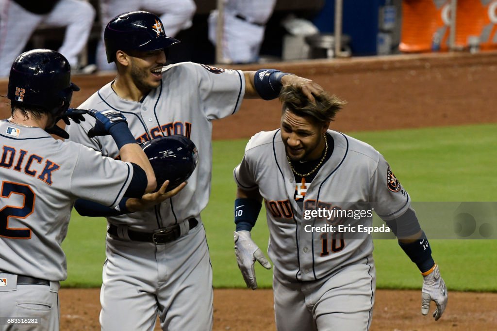 Houston Astros v Miami Marlins