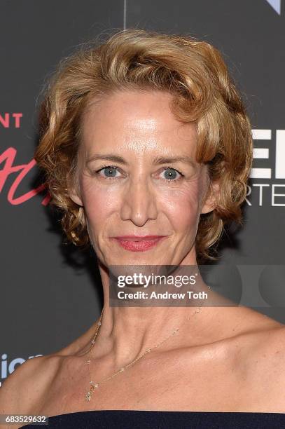 Janet McTeer attends the "Paint It Black" New York premiere at The Museum of Modern Art on May 15, 2017 in New York City.